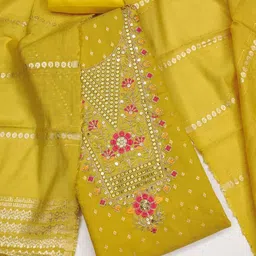 BlissFlair Unstitched Dress Material-picture-30