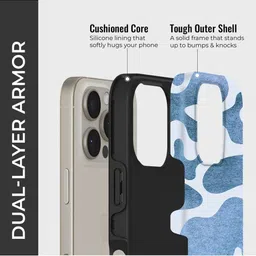 PEEPERLY Unisex iPhone 14 Pro Max Abstract Max Sobremesa Impact Resistant Back Case image 2