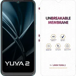 Blate Edge To Edge Screen Guard for LAVA YUVA 2 MATTE FRONT MEMBRANE HYDROGEL FILM-image-77