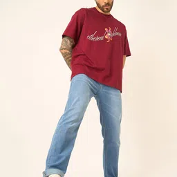 Mast & Harbour Men Jean Slim Fit Light Fade Stretchable Jeans image 3