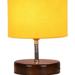 Devansh Yellow Solid Table Lamp image 2