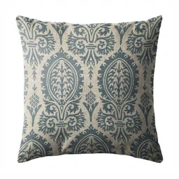 Aura Blue & White Set of 2 Ethnic Motifs Square Cushion Covers image 3