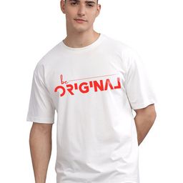 SOLACEACTIVE Men Typography Printed Round Neck Relaxed Fit T-shirt-picture-29