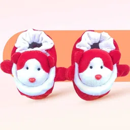 LMN CHILD CARE Unisex Kids Animal Faced Cotton Booties-picture-11