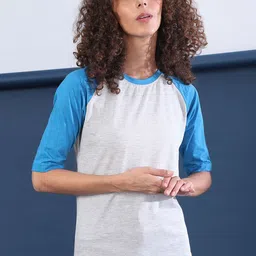 Campus Sutra Colourblocked Cotton Top-image-42