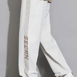 StyleCast x Revolte Men Printed Loose Fit Easy Wash Trouser image 3