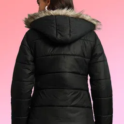 VERO AMORE Hooded Lightweight Puffer Jacket image 4