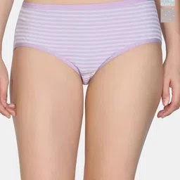 Zivame Pack Of 3 Printed Mid-Rise Hipster Briefs-image-84