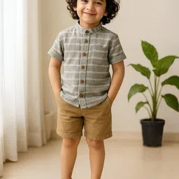 Urban Birdie Boys Comfort Printed Casual Shirt-picture-22