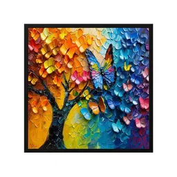 DECOR DADDY Multicoloured Single Piece Canvas Other Wall Paintings image 3
