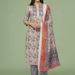 SZN Women Blue Kurta Sets image 3