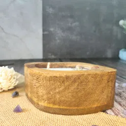 Candle Nest Brown & White Jar Candle image 3