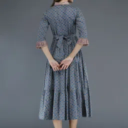 SupBir Women Printed Maternity Anarkali Kurta image 4