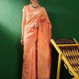 Suha Woven Design Zari Art Silk Banarasi Saree-picture-39