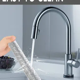 GROKI White 2 Pieces Textured Waterproof Table Placemats image 2