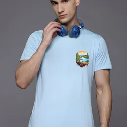 SZN Men Printed Pockets T-shirt-picture-33