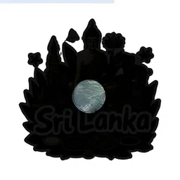 giftshala GIFTODAY Blue & Green Printed Decorative Magnets image 3