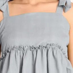 aoba EROTISSCH Shoulder Strap Top With Trousers Co-Ords image 5