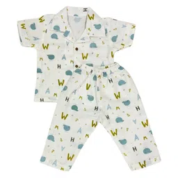 Giggly Joey Unisex Kids Printed Night suit-picture-27
