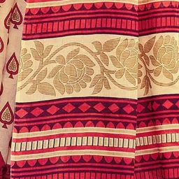 GEN Z TRENDS Ethnic Motifs Pure Cotton Saree image 5