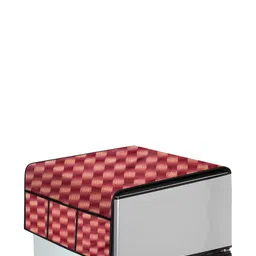 The Furnishing Tree Red Plastic Refrigerator Cover image 2