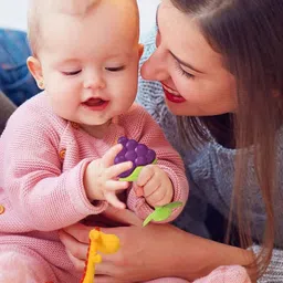 Kritiu Kids 6-Pcs Silicon Bpa Free Teether image 4