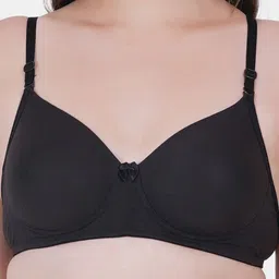 Reveira Lightly Padded Medium Coverage Dry Fit All Day Comfort Seamless Push-Up Bra image 3