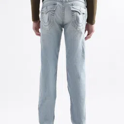 True Religion Men Big T Geno Slim Fit Mildly Distressed Heavy Fade Jeans image 4