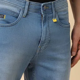 Allen Solly Men Skinny Fit Heavy Fade Washed Stretchable Jeans image 2