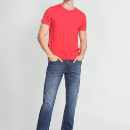 Flying Machine Men Straight Fit Light Fade Jeans image 5