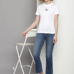 Calvin Klein Women Regular Fit Light Fade Jeans image 5