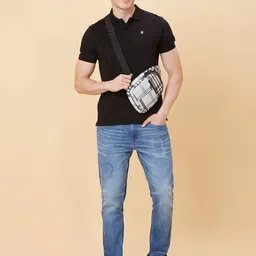 Being Human Men Slim Fit Mid Rise Low Distress Heavy Fade Jeans image 5