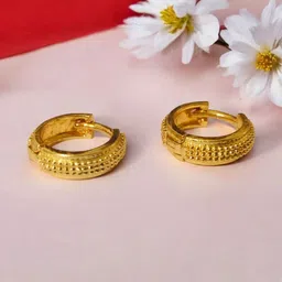 SHREE KRISHNA SHOPPING Gold-Plated Brass Earrings-picture-19