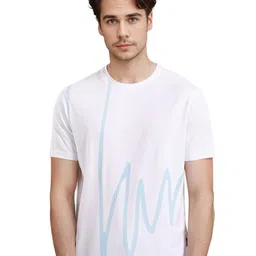 RARE RABBIT Men Graphic Printed Round Neck Cotton T-shirt-picture-24