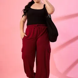 ALIZA Women Relaxed-Fit Cargos image 2