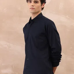 Iconic Spread Collar Slim Fit Casual Shirt image 2