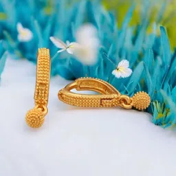 SHREE KRISHNA SHOPPING Gold-Plated Brass Earrings-picture-21