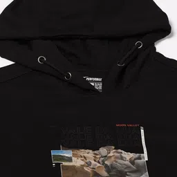 Performax Men Printed Hooded Sweatshirt image 4