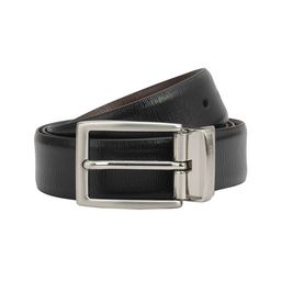 Da Milano Men Textured Leather Reversible Belt-picture-48
