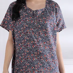 Moda Rapido Printed Maxi Nightdress image 4