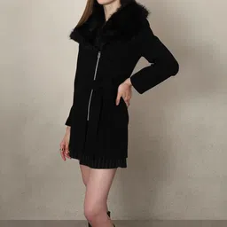 Vero Moda Single-Breasted Spread Collar Overcoat-picture-33