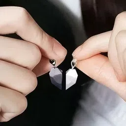 J.S ENTERPRISES Heart Shaped Pendants with Chains image 3