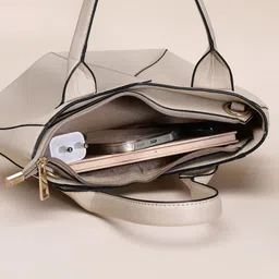 DressBerry PU Bucket Sling Bag with Bow Detail image 4