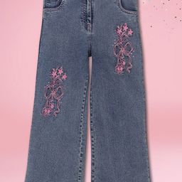 CUTECUMBER Girls Regular Fit Mid-Rise Stretchable Jeans-picture-39