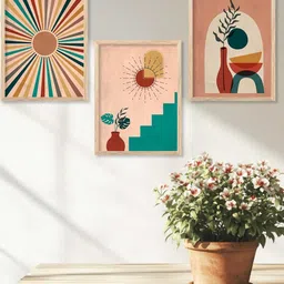 walllane Modern Wall Art With Frame Home Decor Wall Painting For Living Room Office Bedroom-picture-18