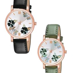 Miss Perfect Women Pack of 2 Analogue Watch Cvv100-picture-31