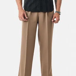 Snitch Men Loose Fit Pleated Trousers-picture-17