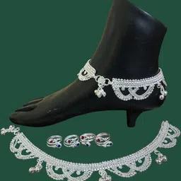 sonu select Silver-Plated Alloy Jewellery Set-picture-13