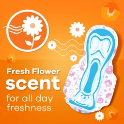 whisper CHOICE XL, UPTO 100% STAIN PROTECTION ALL DAY Sanitary Pad image 3