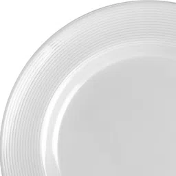 cello Pack of 27 Opalware Feather Elegance Opalware Dinner set | Microwave Safe |Crockery Set |White Dinner Set image 5